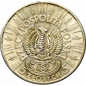 II Republic of Poland, 5 zloty 1934 Riffle Eagle