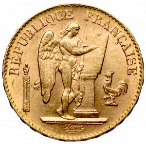 France, 20 francs 1897