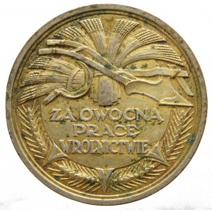 II RP, Medal Pomorska Izba Rolnicza / Za Owocną Pracę w Rolnictwie 1926