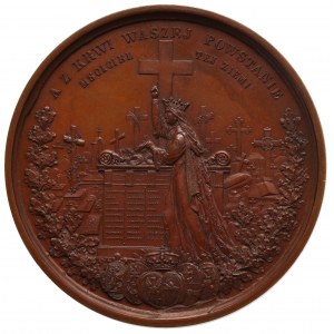 Polska, Medal Poległym manifestantom-patriotom 1861 r. - wyśmienity