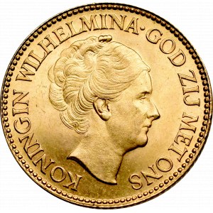 Holandia, 10 guldenów 1933