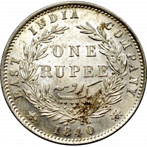 India, 1 rupee 1840