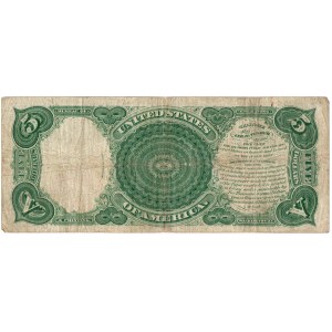 USA, 5 dolarów 1907