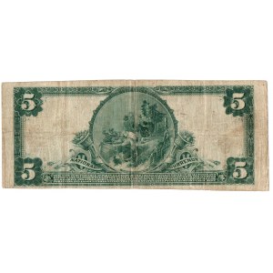 USA, 5 dolarów 1902