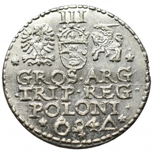 Sigismund III Vasa, 3 groschen 1594, Marienburg