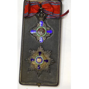 Romania, Commandeur cross with the star of the Order of Romania Star