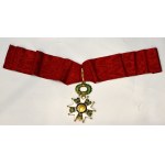 Francja, III Republika, Order Legii Honorowej III Klasy - złoto oryginalne pudełko