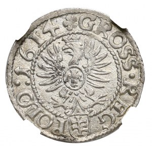 Zygmunt III Waza, Grosz 1614, Kraków - NGC MS63