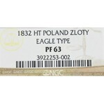 Poland under Russia, Nicholas I, 15 kopecks=1 zloty 1832 - NGC PF63