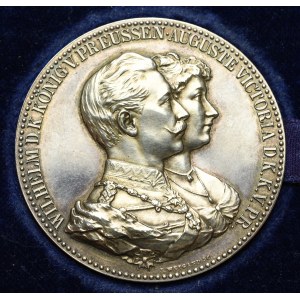 Germany, Medal wedding jubilee of Wilhelm II, 1912