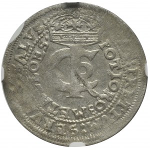 Jan II Kazimierz, Tymf 1663, Kraków - naśladownictwo NGC AU Details