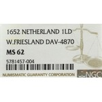 Netherlands, West Friesland, Lionsdaalder 1652 - NGC MS62