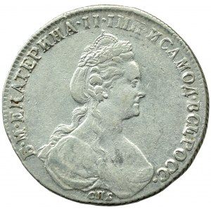 Rosja, Katarzyna II, Rubel 1780 ИЗ