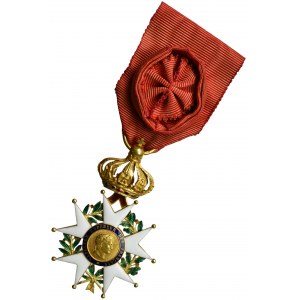 Francja, II Cesarstwo, Order Legii Honorowej IV klasy - złoto