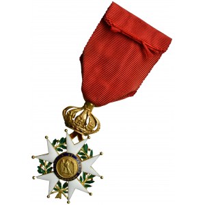 Francja, II Cesarstwo, Order Legii Honorowej IV klasy - złoto