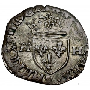 Henryk III Walezy, Douzain 1575 - błąd HERICVS i NOEN