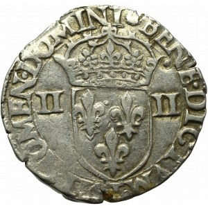 Henryk III Walezy, 1/4 ecu 1579, Nantes