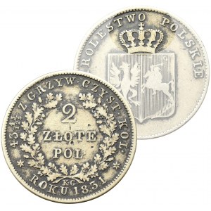 November Uprising, 2 zloty 1831