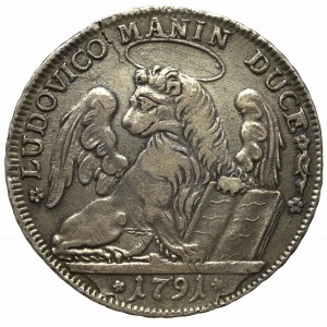 Włochy, Republika Wenecji, Ludwik Manin, Talar 1791