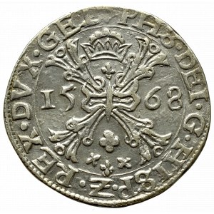 Niderlandy hiszpańskie, Filip II, Geldria, Talar burgundzki 1568