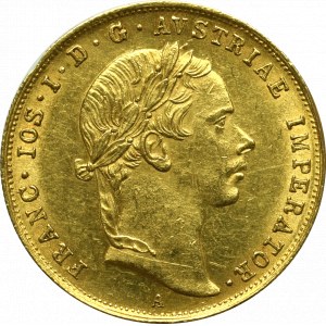 Austria-Hungary, Franz Joseph, Ducat 1855, Vienna