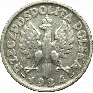 II Republic of Poland, 2 zloty 1924, Paris