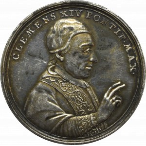 Vatican, Clemens XIV, Medal 1773