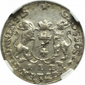 Saxony, Friedrich August II, 3 groschen 1760, Danzig - NGC MS62