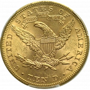 USA, 10 dollars 1900 - PCGS MS63