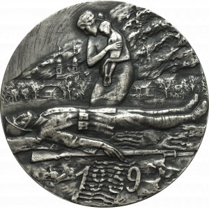 PRL, Medal 50 rocznica Września 1939 - nakł. 25 egz