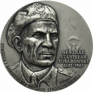 PRL, Medal wybity na pamiątkę 45. rocznicy Bitwy pod Arnhem, 1989