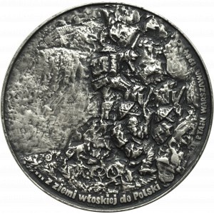 PRL, Medal upamiętniający walki pod Monte Cassino, 1984 - nakł. 25 egz
