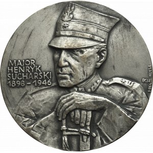 PRL, Medal major Henryk Sucharski, 1984 - nakł. 11 egz
