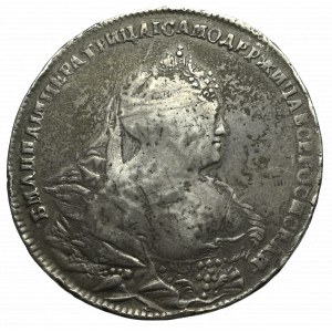 Russia, Anna, Rouble 1739