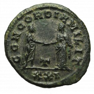 Roman Empire, Probus, Antoninian Siscia - rare shield parma with Medusa