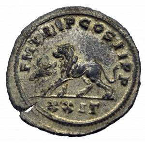 Roman Empire, Probus, Antoninian Siscia - rare type with lion