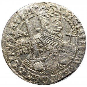 Sigismund III, 18 groschen 1622, Bromberg - PRVS M