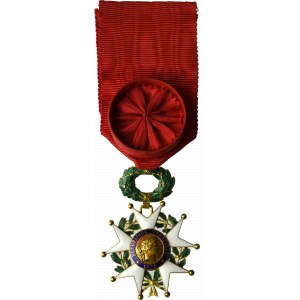 France, III Republic, Order of the Legion of Honor IV Class - gold
