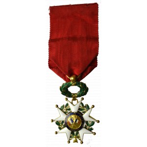 Francja, III Republika, Order Legii Honorowej IV Klasy - złoto