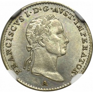 Austria, 3 krajcary 1832, Wiedeń - NGC MS63