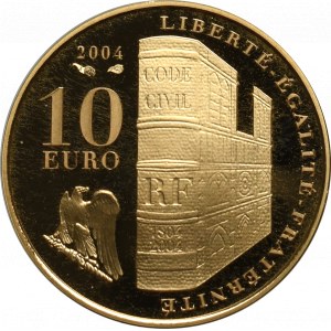 Francja, 10 Euro 2004