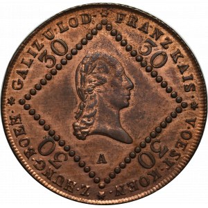 Austria, Franz Joseph, 30 kreuzer 1807 A