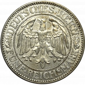 Niemcy, Republika Weimarska, 5 marek 1927 G, Karlsruhe