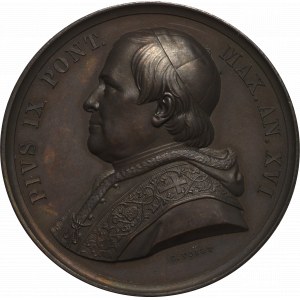 Papal States, Pius IX, Medal 1861