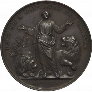 Papal States, Pius IX, Medal 1861