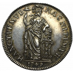 Niderlandy, Holland, 1 gulden 1749