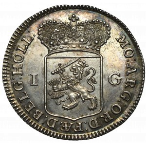 Niderlandy, Holland, 1 gulden 1749