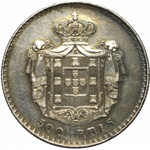 Portugal, Maria II, 500 reis 1841