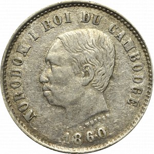 Cambodge, 2 Francs 1860