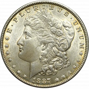 USA, Morgan Dollar 1887, Filadelfia